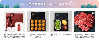 설 명절 선물 추천