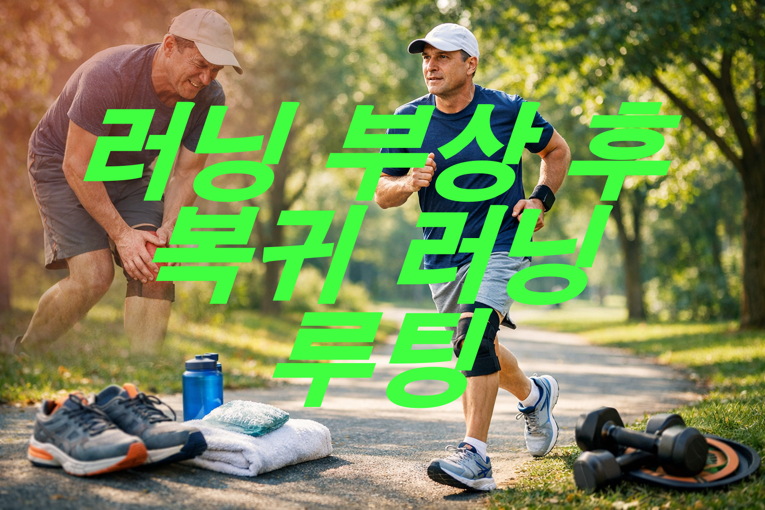 러닝 부상 후 복귀 러닝 루틴