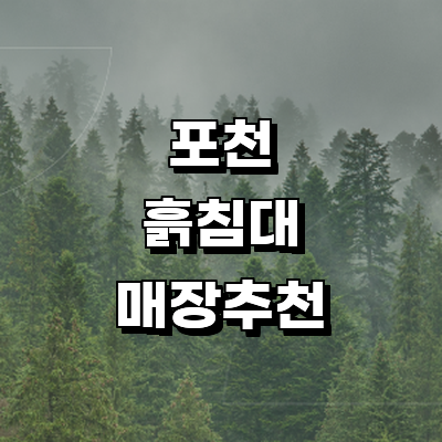 포천시 흙침대