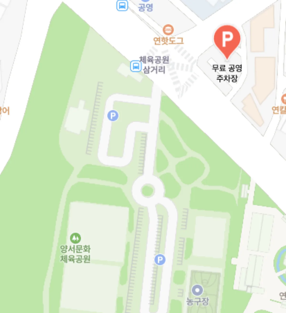 세미원-무료공영주차장-1-지도