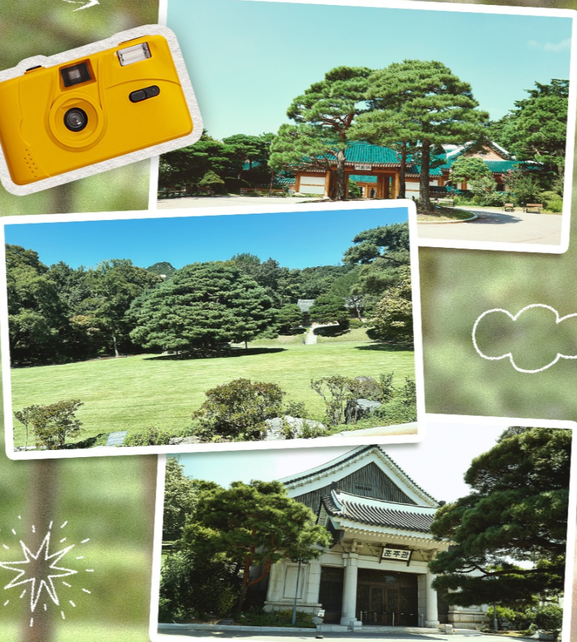 청화대에서 산책 가능한 코스 및 정원