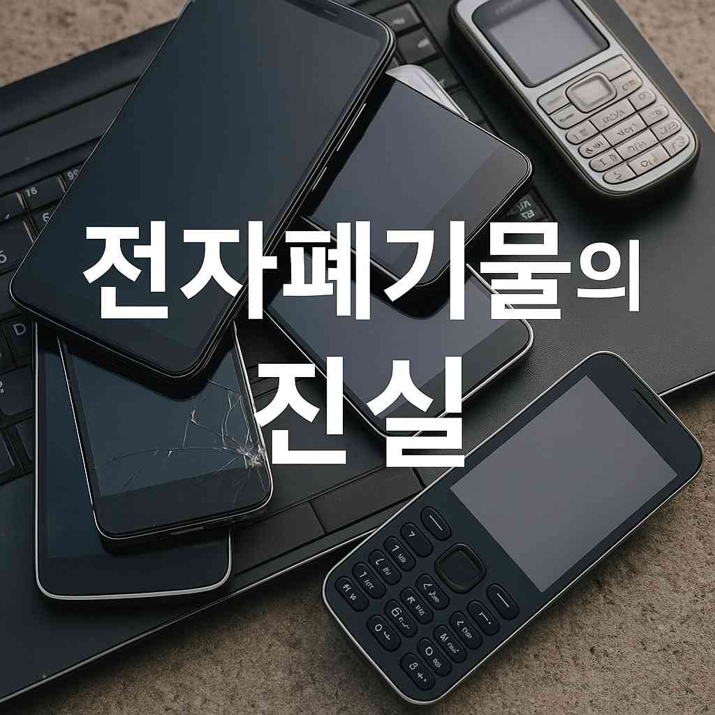 전자폐기물의 진실: 우리가 버린 기기가 지구를 망친다
