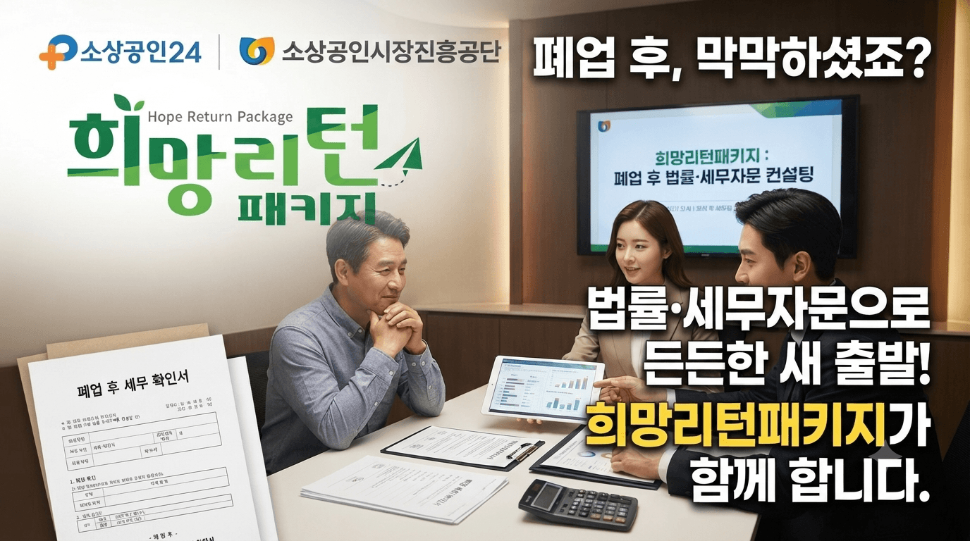 희망리턴패키지 세무법률자문