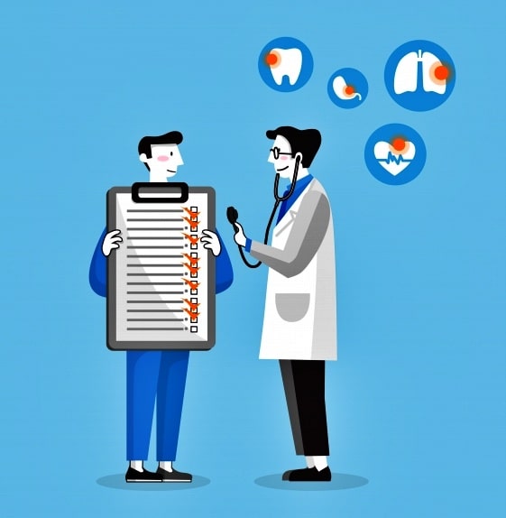 심근경색예방:정기적인 검진