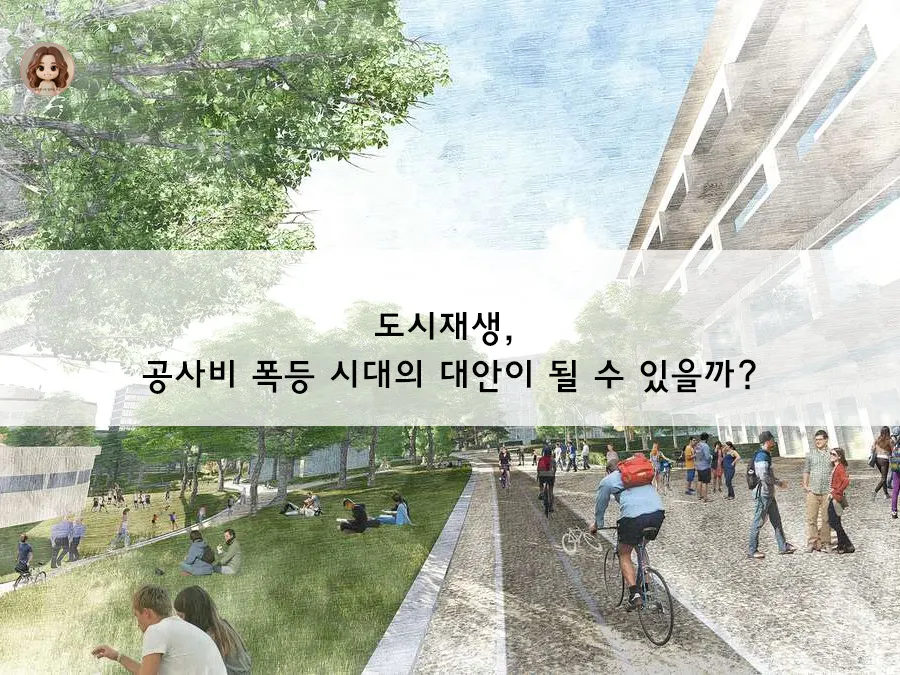 분담금 대란에 도시재생이 뜨는 이유