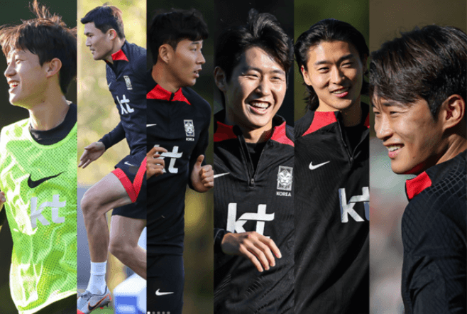 금메달을 딴 축구 선수들