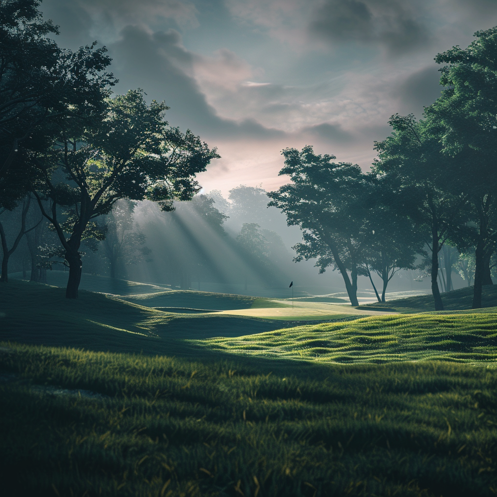 알펜시아CC 골프장 전경