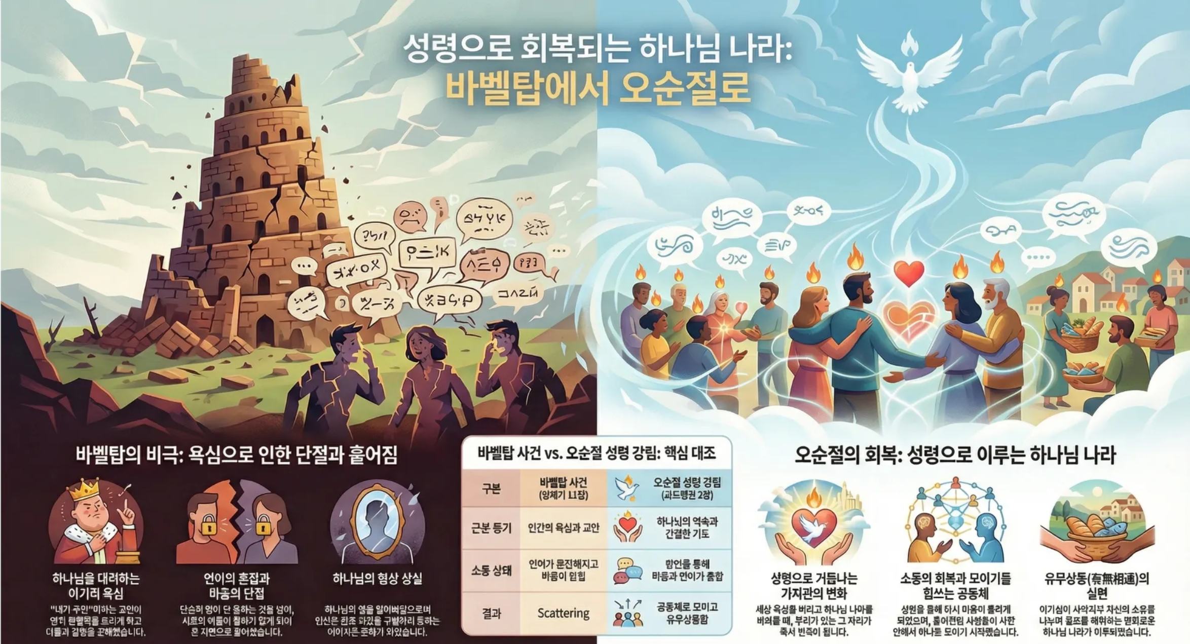 바벨탑에서 오순절로