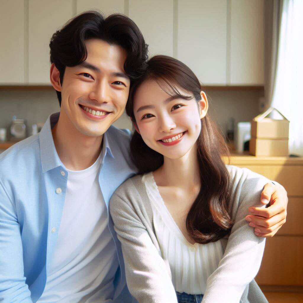 행복주택 입주자격에 부합하는 신혼부부 사진