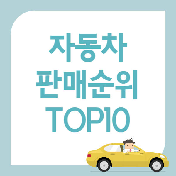 국내 자동차 판매순위