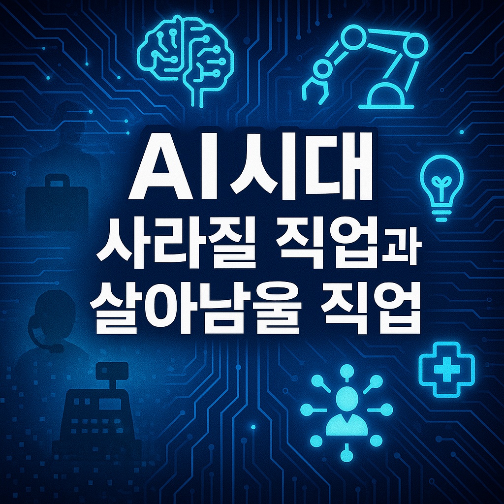 Ai시대 사라질 직업과 살아남을 직업