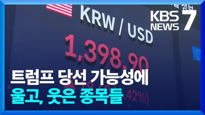 트럼프 당선이 미국 및 한국 주식 시장에 미칠 영향 분석