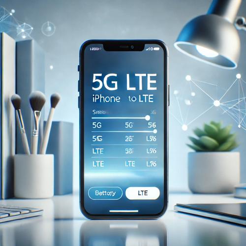 아이폰 5G LTE 변경 방법 섬네일
