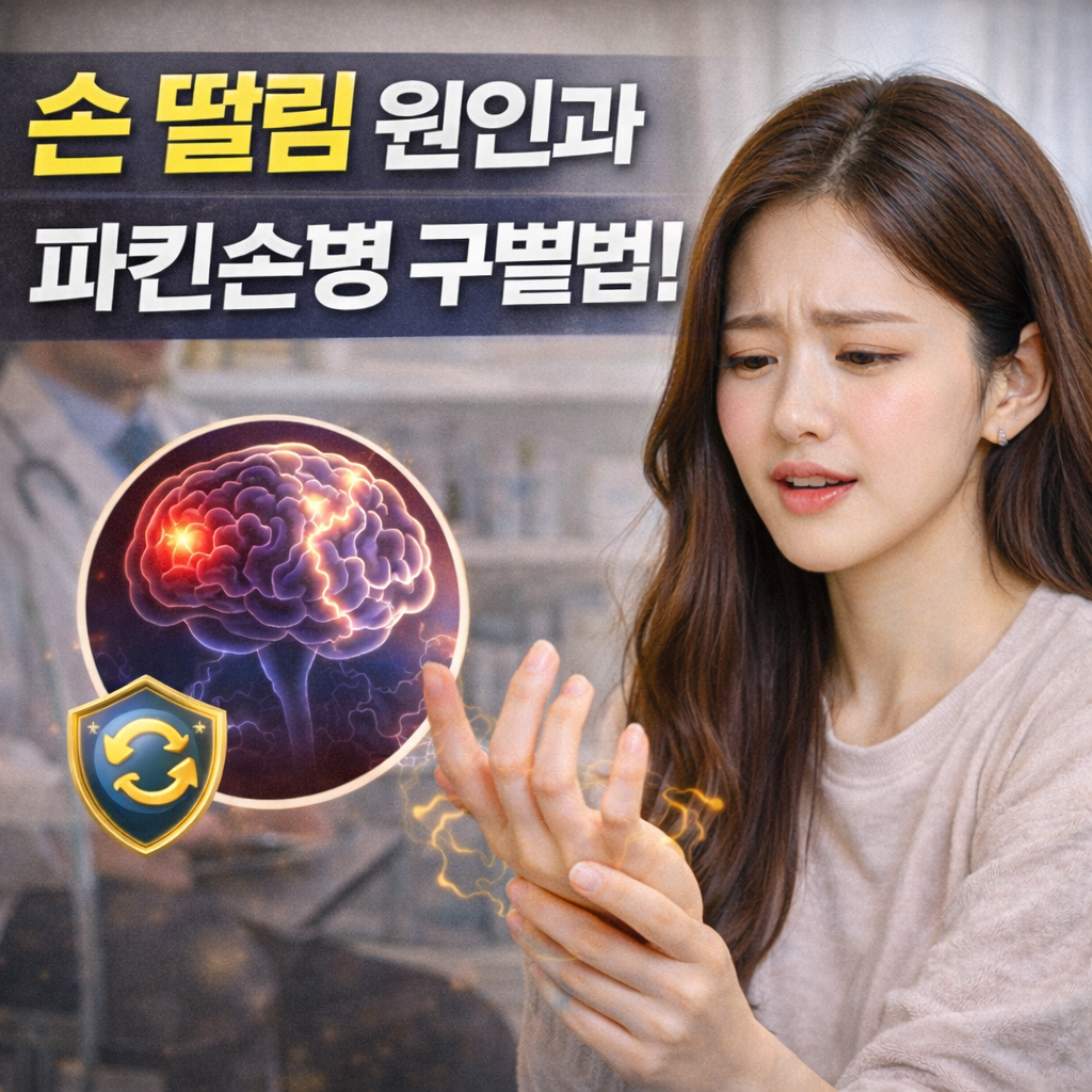 손 떨림 원인과 파킨슨병 구별법