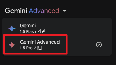 Gemini Advanced 활성화