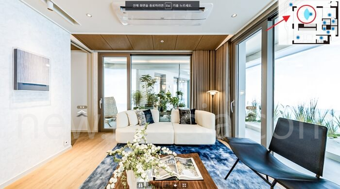 LV 라우어 실버타운 방구조