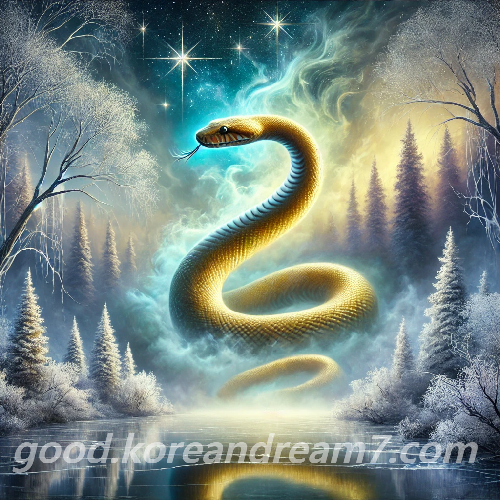 노란큰구렁이꿈