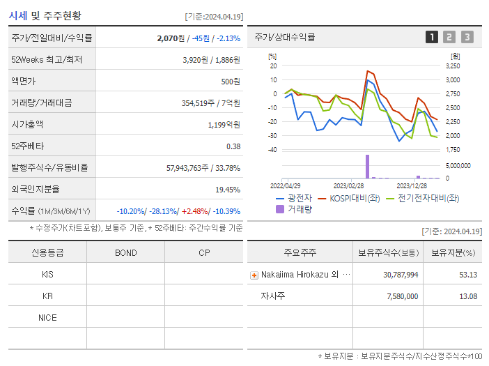 광전자_기업개요