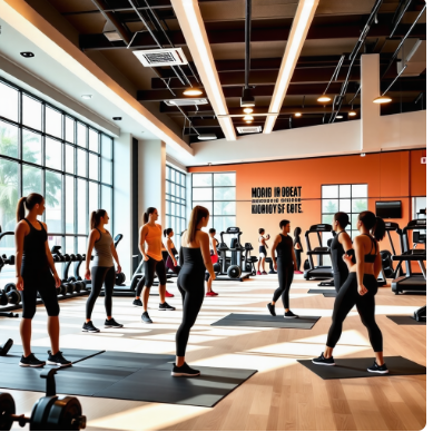 체육관 트레이닝