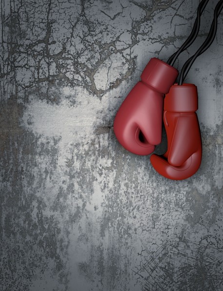 킥복싱 장갑 사진