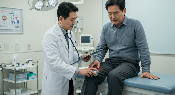 무릎에 물이 차는 증상 사진 11