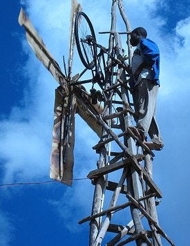 바람을 길들인 풍차소년