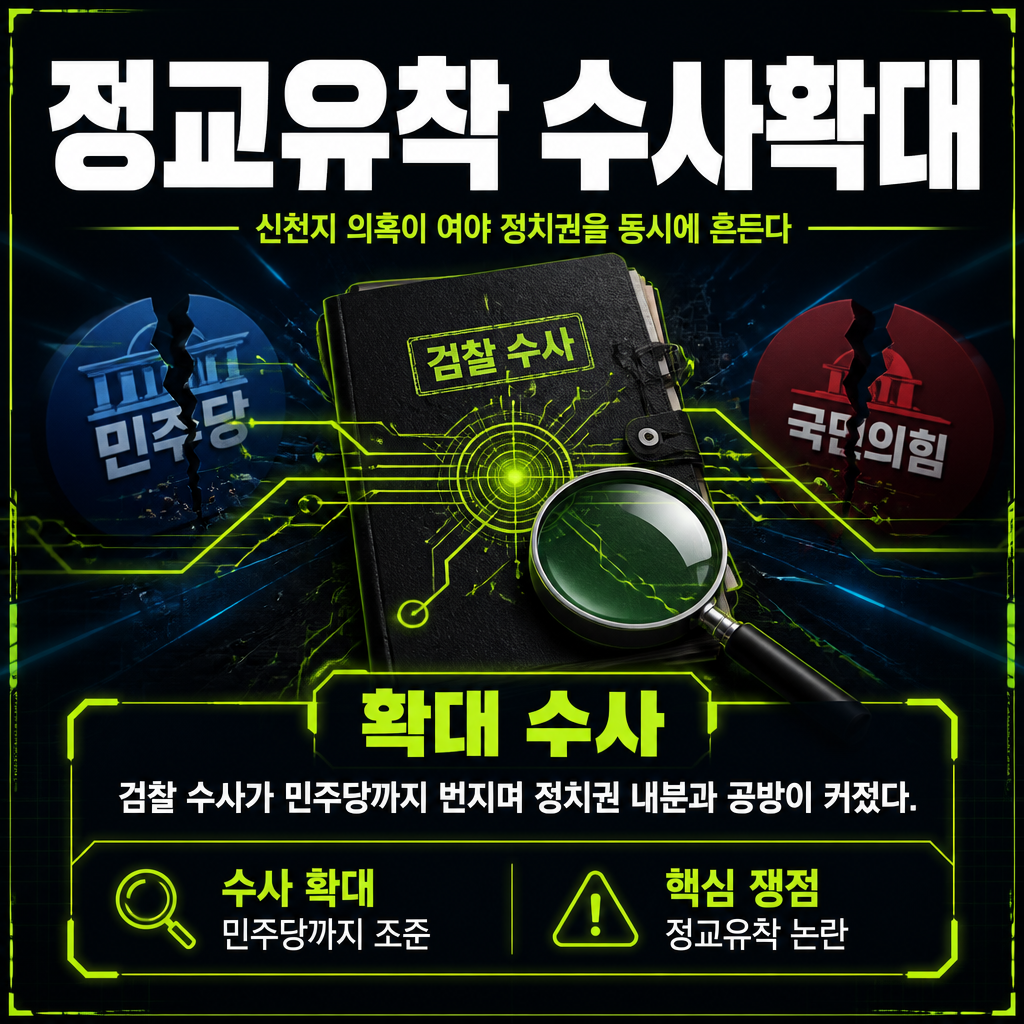 정교유착 수사확대