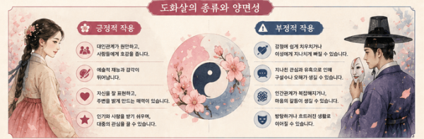 도화살 홍염살 화개살 차이점 총정리 ❘ 내 사주 매력살 확인법,이성 구설수 피하는 법