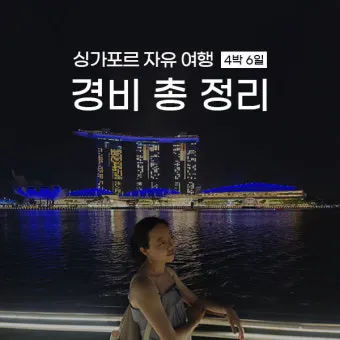 싱가포르 여행경비 3박4일 실측 가이드 낭비 없는 예산 짜기_12