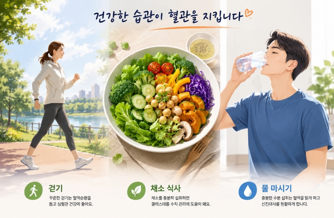 혈관건강, 콜레스테롤 관리방법