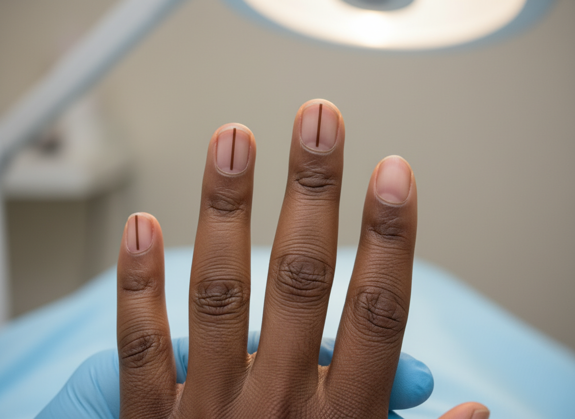 손톱 검은세로줄&amp;#44; 방치하면 후회합니다! 흑색종 자가진단법