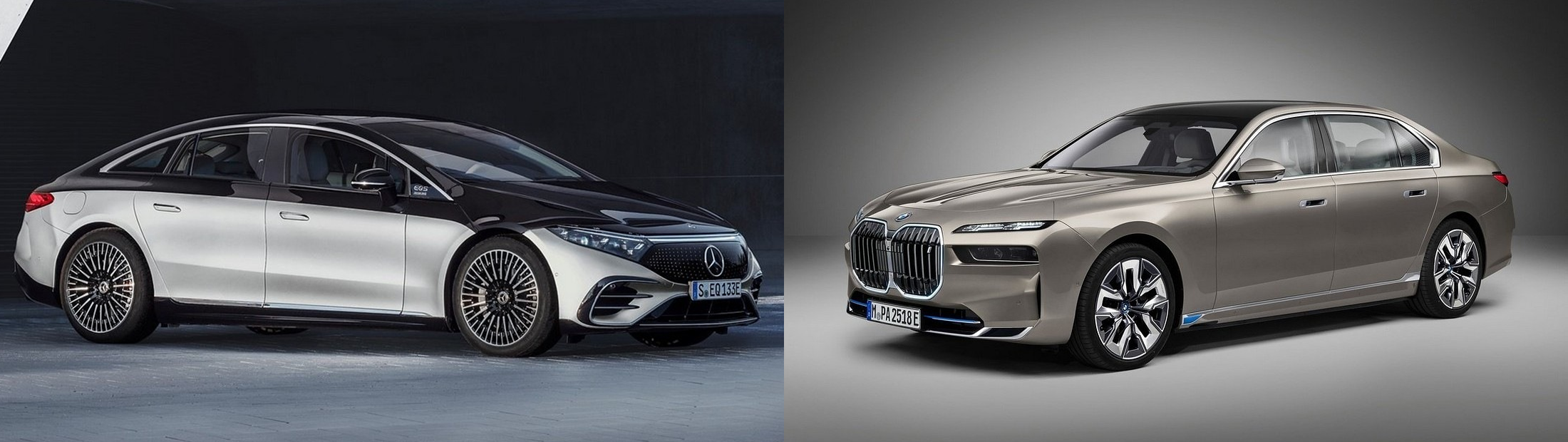 벤츠 EQS 450, BMW i7