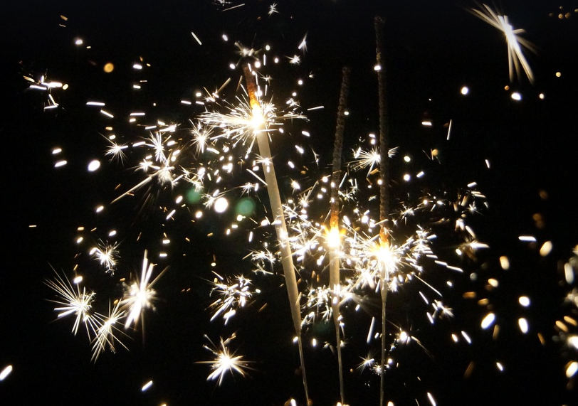 불꽃놀이의 모습