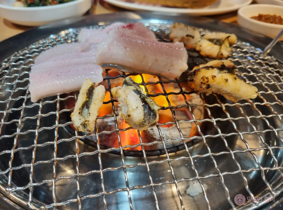 숯불위-장어