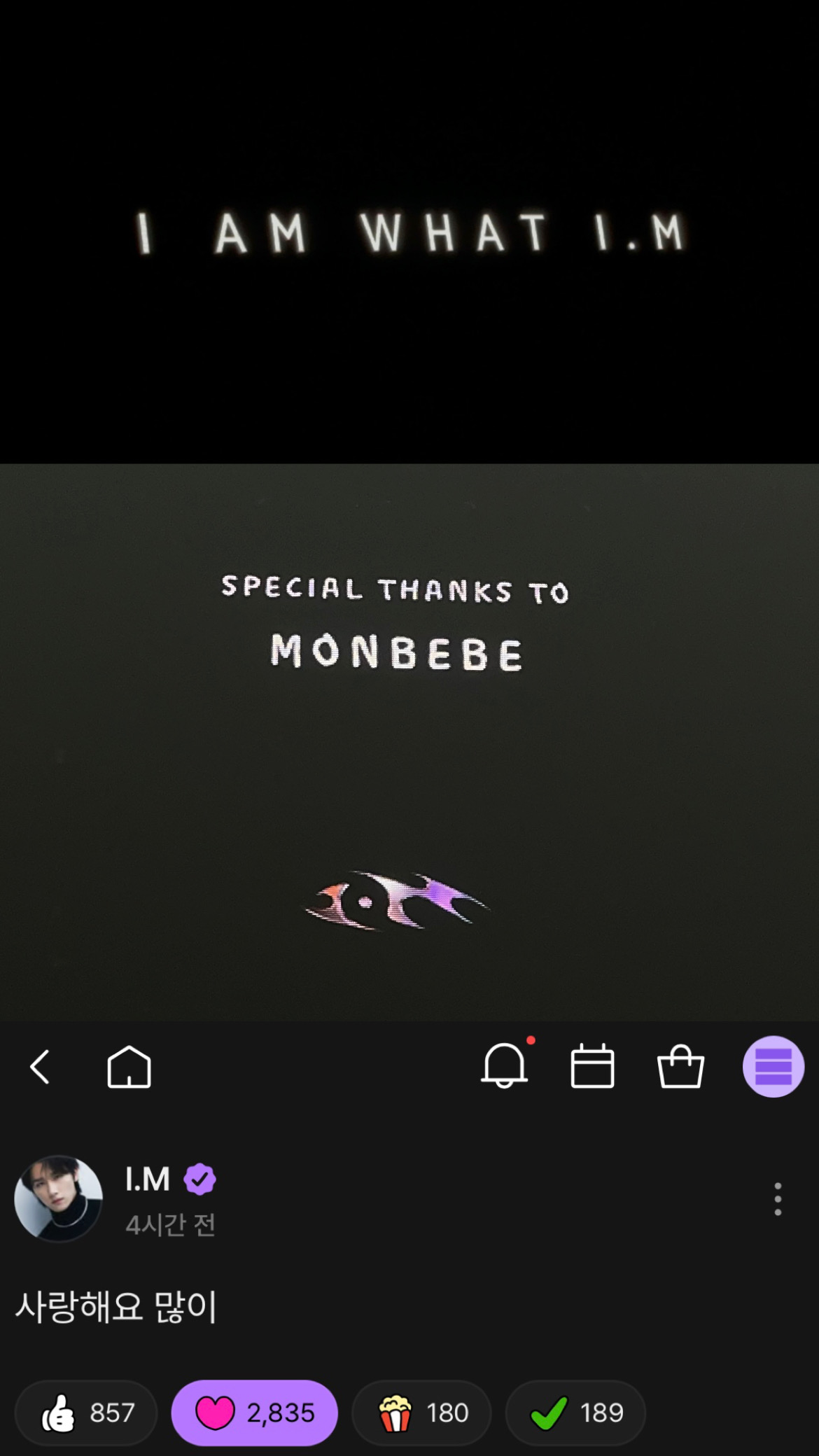 SPECIAL THANKS TO MONBEBE