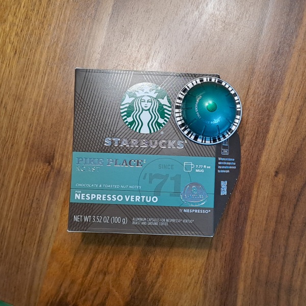 파이크 플레이스 커피캡슐이에요.