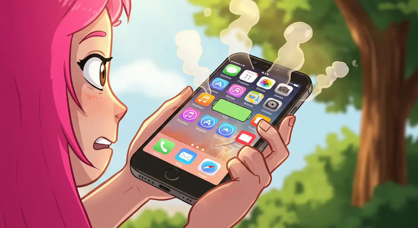 아이폰 너무 뜨거울 때 해결 방법