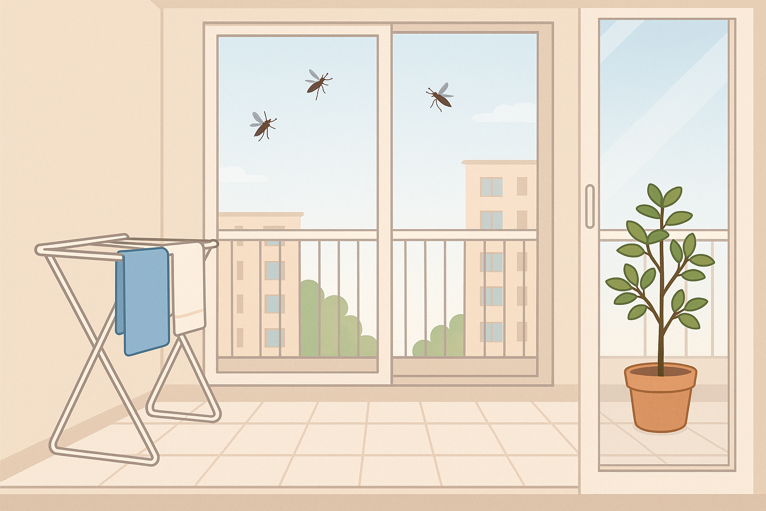 베란다에 자꾸 벌레 나올 때? 날벌레 퇴치 확실한 방법 총정리2