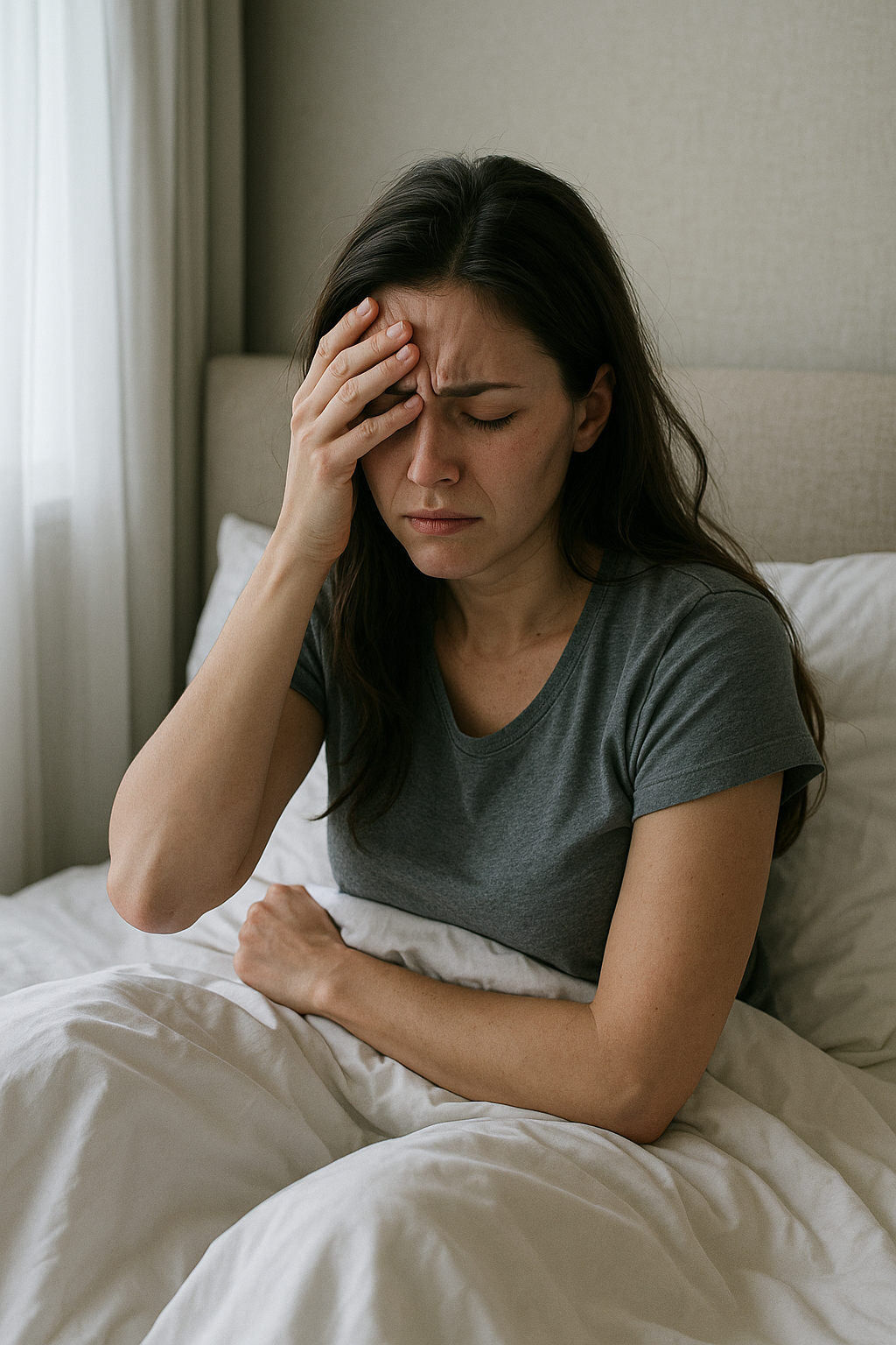 잠 부족으로 인해 다이어트 방해받는 사람