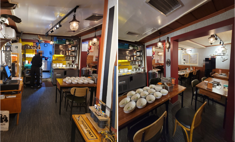 봉탁항아리바비큐 불쭈꾸미 삼청동점 가게 내부