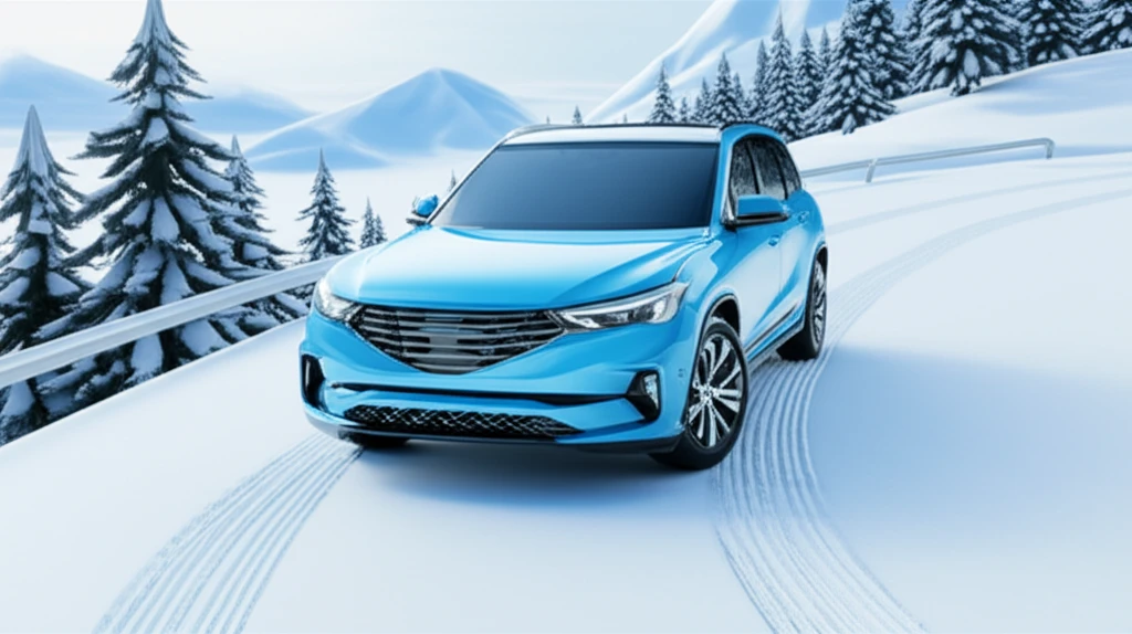 윈터타이어 도심 눈길 언덕 출발 미끄..