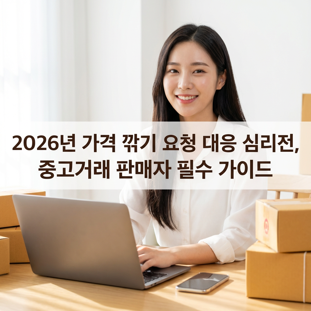 2026년 가격 깎기 요청 대응 심리전 | 중고거래 판매자 필수 가이드