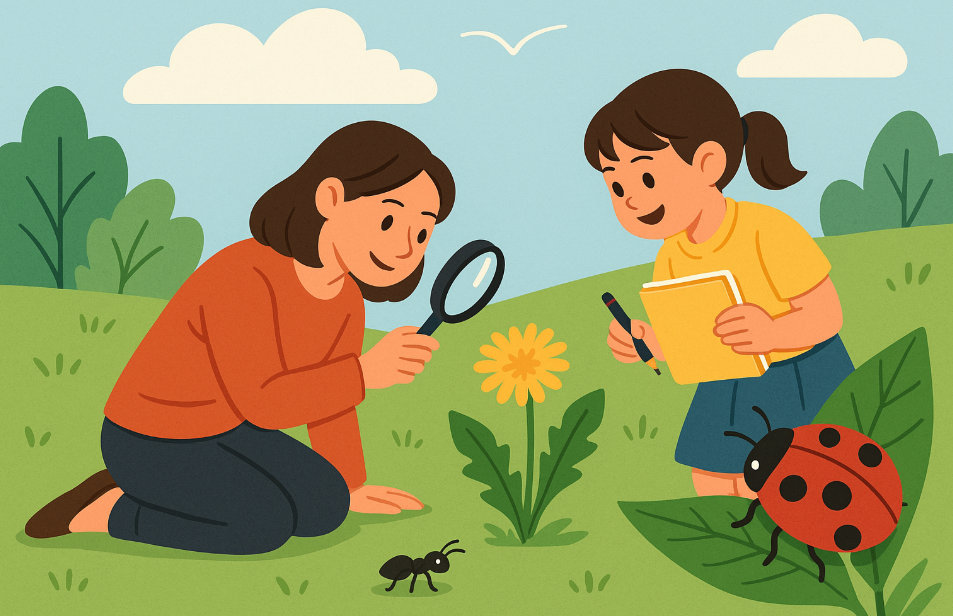 아이와 함께하는 자연 관찰 활동으로 과학 감각 기르기