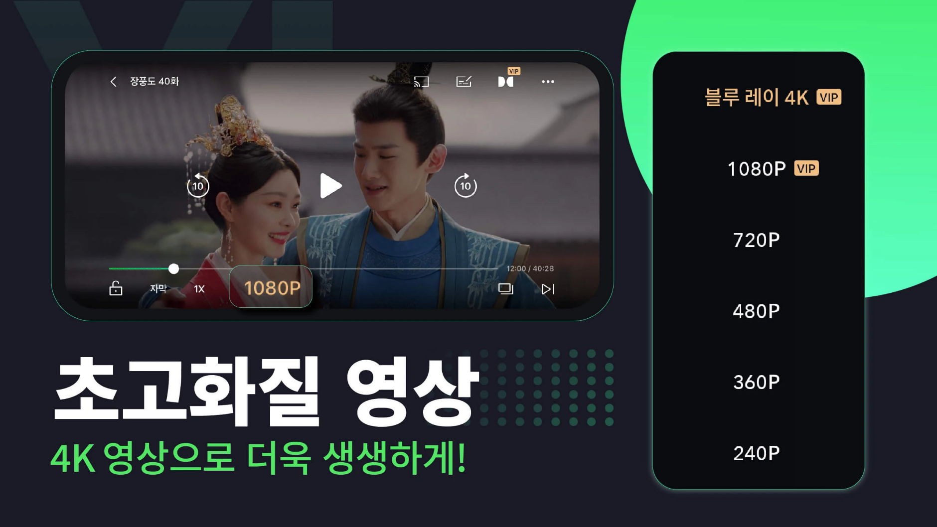 iQIYI, 아시아 드라마, 애니메이션, 예능, 중국 드라마/태국 드라마, 예능/버라이어티 쇼, 애니메이션