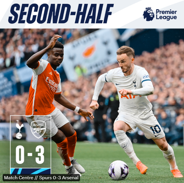 토트넘 아스날 하이라이트