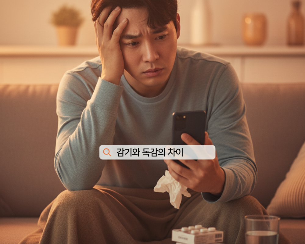 인플루엔자, 감기독감차이, 감기차이, 독감차이, 고열증상