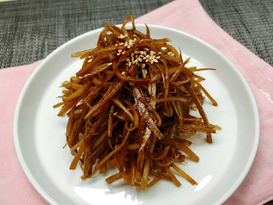 우엉조림 맛있게 하는법