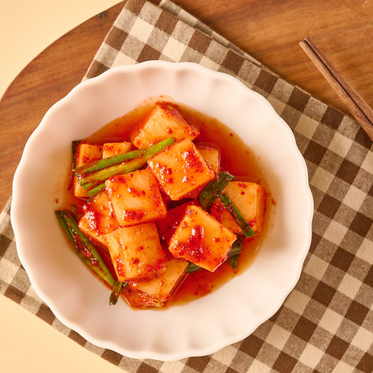 깍두기 맛있게 담는법