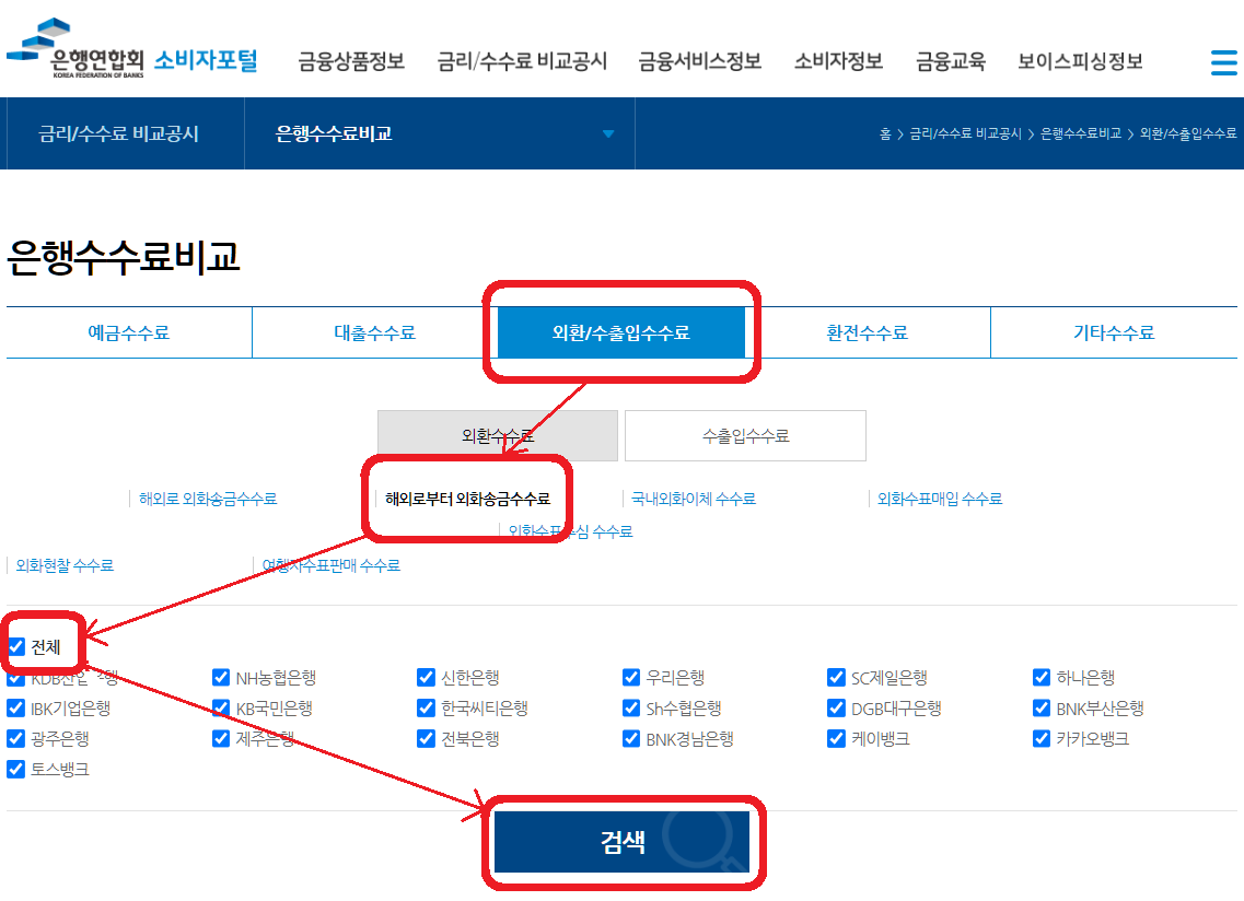 전국은행연합회 소비자포털