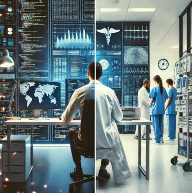 독일 IT 계열과 의료 계열 반반 사진